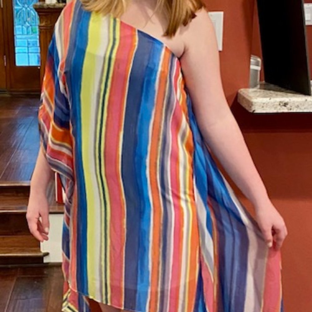 Womens Striped Summer Dress